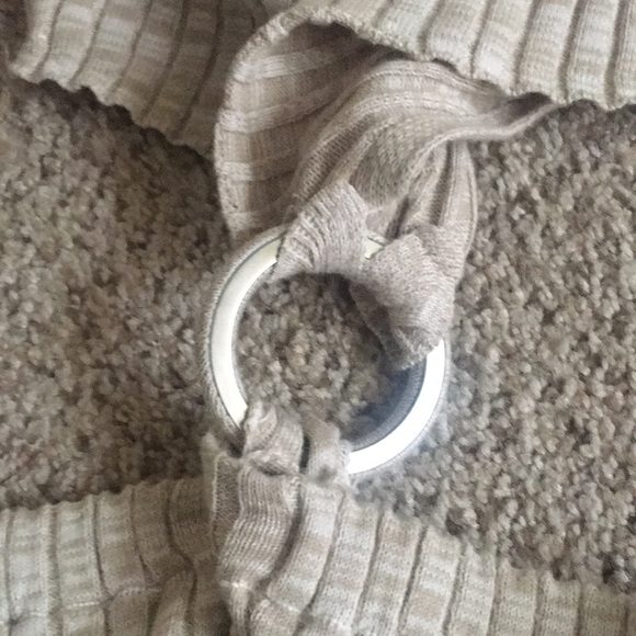 Forever 21 Womens Tan and White Long Sleeve Dress Size S - Picture 15 of 16